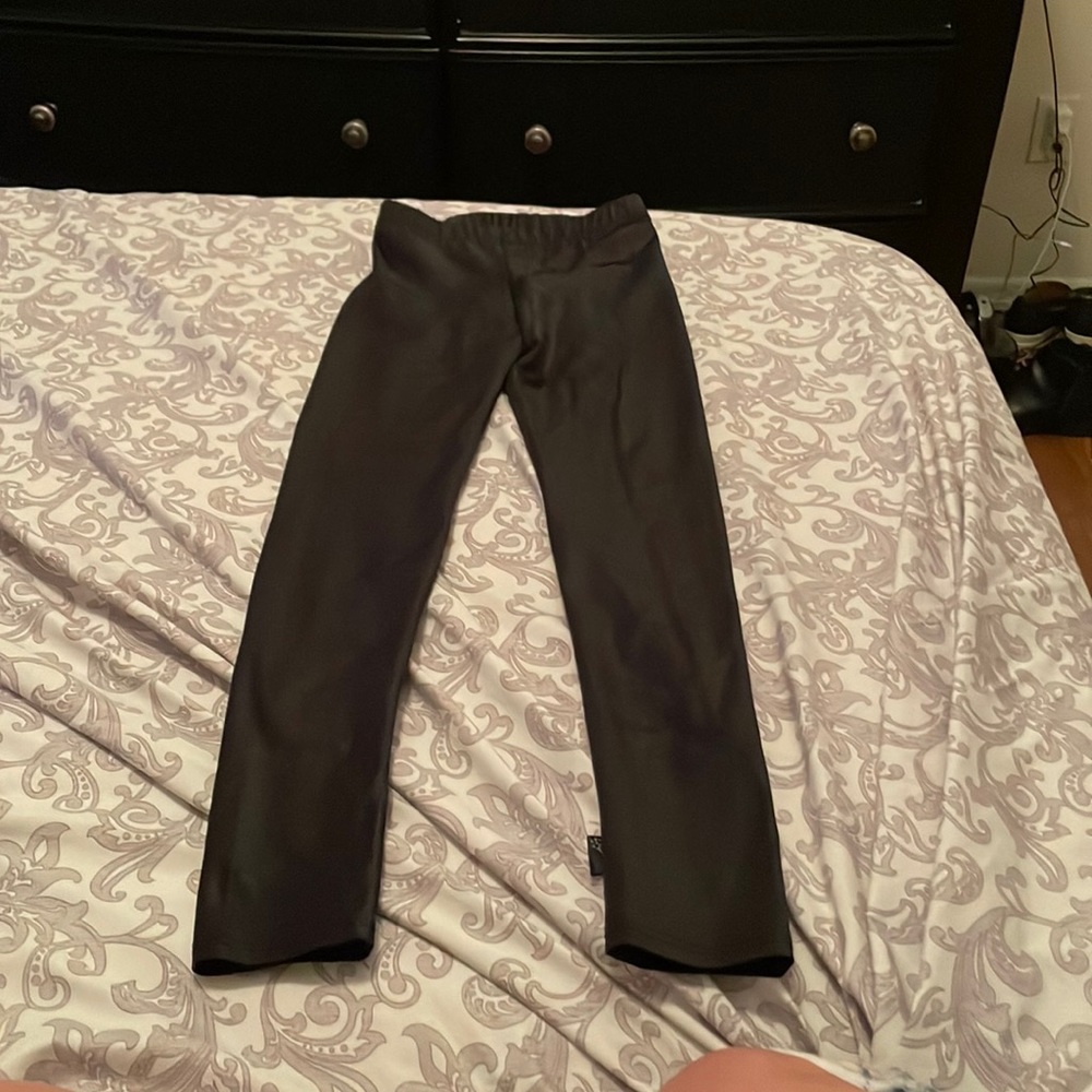 Pixielane black Shiny leggings